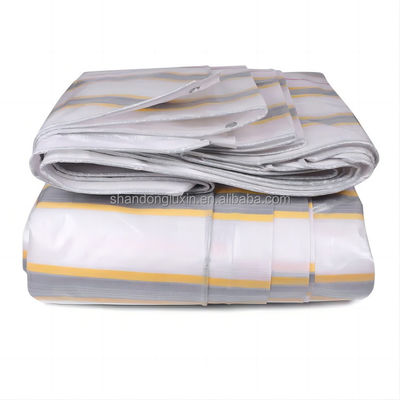 8*8-14*14 Density Prefabricated Polyethylene Tarpaulin for Waterproof and Dust Blocking
