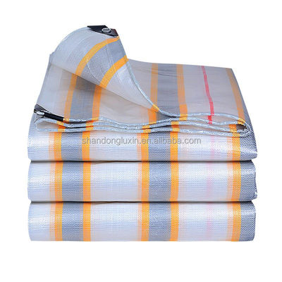 8*8-14*14 Density Prefabricated Polyethylene Tarpaulin for Waterproof and Dust Blocking