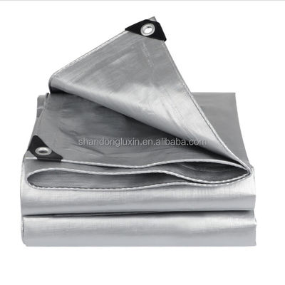 Rain Proof Heavy Duty PE Tarpaulin Cover with High Density and Printed Pattern