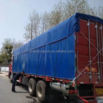 Custom Coated Poly Tarp Truck Cover Tarpaulin for Dustproof and Waterproof Protection