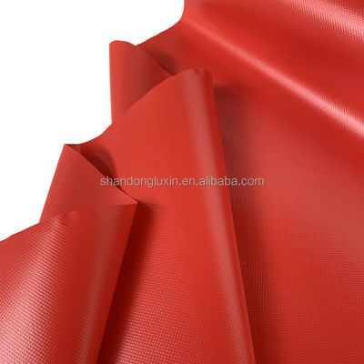 Waterproof Heavy Duty Customized Color PVC Coated Tarpaulin for Inflatable Boat Fabric