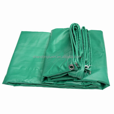 Blue Fireproof Waterproof Canvas PVC Tarpaulin Sizes and List for Construction Sites