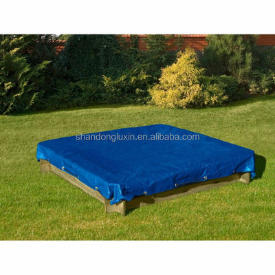 6*6-16*16 Density Poly Tarps Waterproof Tarpaulin with PP Rope and Aluminum Eyelet