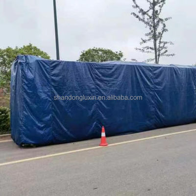 Anti-uw Tear Resistant PE Tarpaulin Roll for Rainproof Truck Cover Color Customized