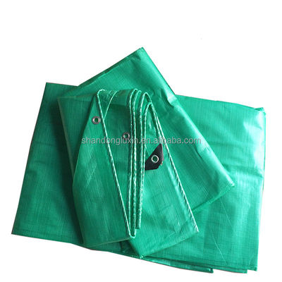 Green Dustproof Tent PE Tarpaulin With High Surface Hardness And Moisture Proof