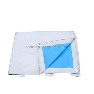 Outdoor-Umbrella White PE Tarpaulin Rolls Waterproof and Sunproof with Other Fabric
