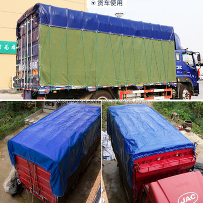 Double Waterproof Blue Plain Cover PE Tarpaulin for Truck Storage Customized Design